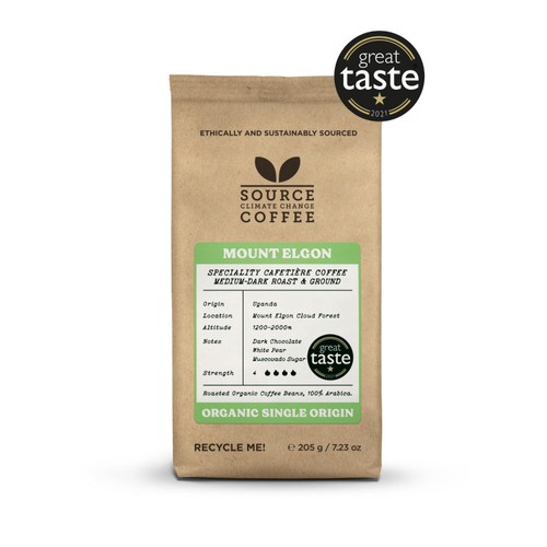 Source Organic Mount Elgon Ground Coffee