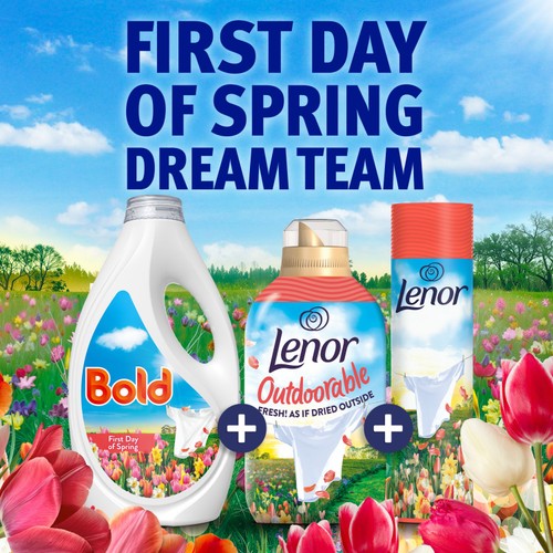Bold 2in1 Washing Liquid Pink Blossom 63 Washes