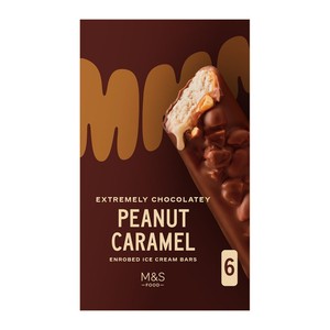 Peanut Caramel Enrobed Ice Cream Bars
