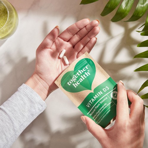 Together Health Vitamin D,  Plant Source, 1,000 IU