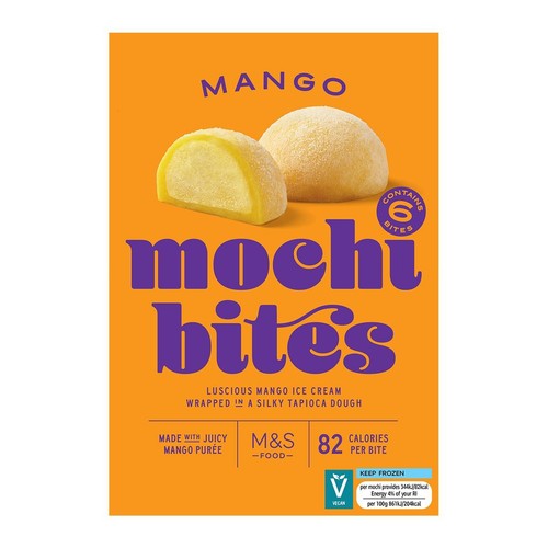 M&S 6 Mochi Mango Bites