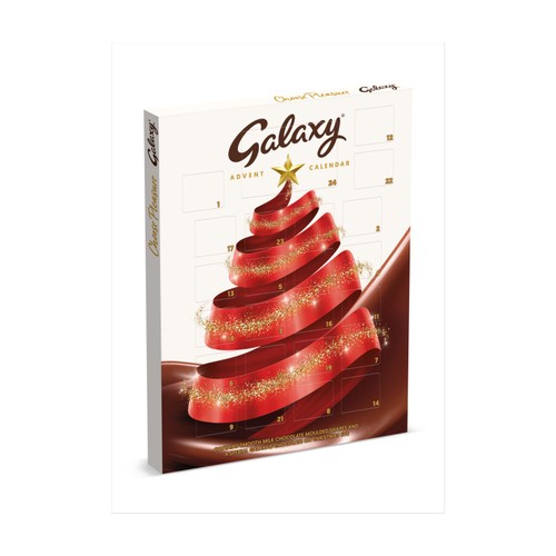 Galaxy Smooth Milk Chocolate Christmas Advent Calendar