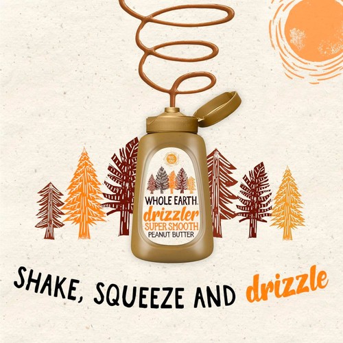 Whole Earth Drizzler Peanut Butter 