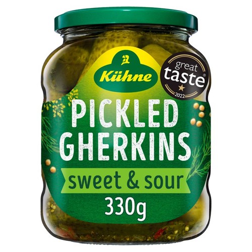 Kuhne Gherkins, 330g Kuhne Gherkins, 330g