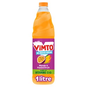 Vimto Mango & Passion Fruit No Added Sugar Squash