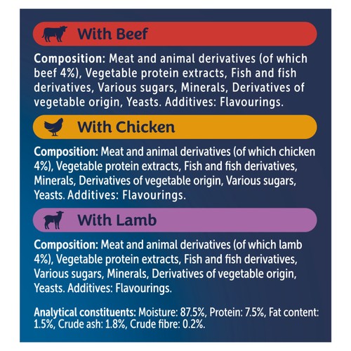 Felix Soup Farm Selection Chicken, Beef & Lamb Wet Cat Food