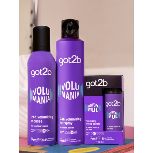 got2b Volume Hairspray Volumania, Vegan, Strong Hold