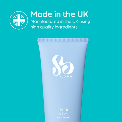 So Divine Water based Classic Lubricant Vegan Friendly