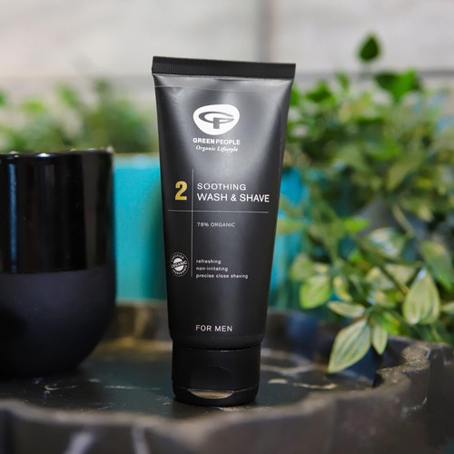 Green People Soothing Wash and Shave Gel Mens