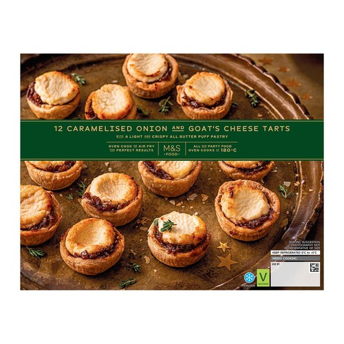 M&S Caramelised Onion & Goats Cheese Tarts