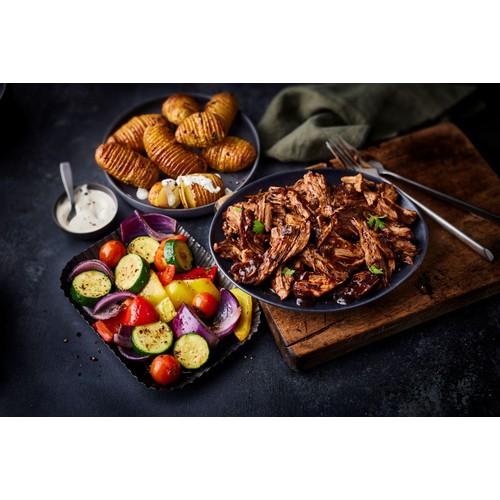 M&S Mediterranean Roasting Vegetables with Basil & Lemon Dressing
