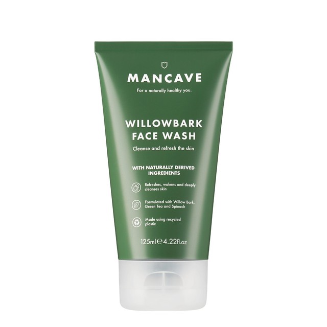 ManCave Willow Bark Face Wash Men's Face Wash 125ml