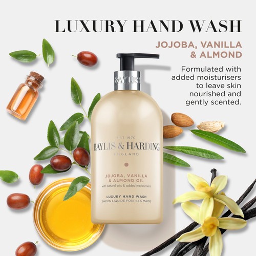 Baylis & Harding Jojoba Vanilla & Almond Oil Hand Wash
