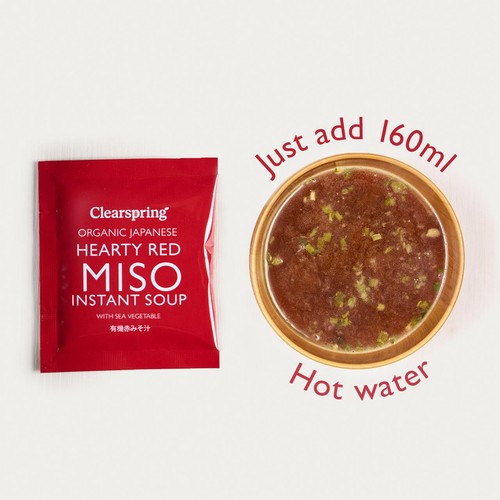Clearspring Organic Japanese Instant Miso Soup with Sea Vegetables