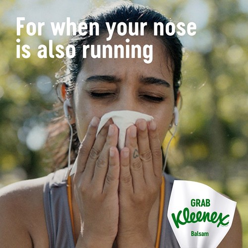 Kleenex Balsam Tissues Box 