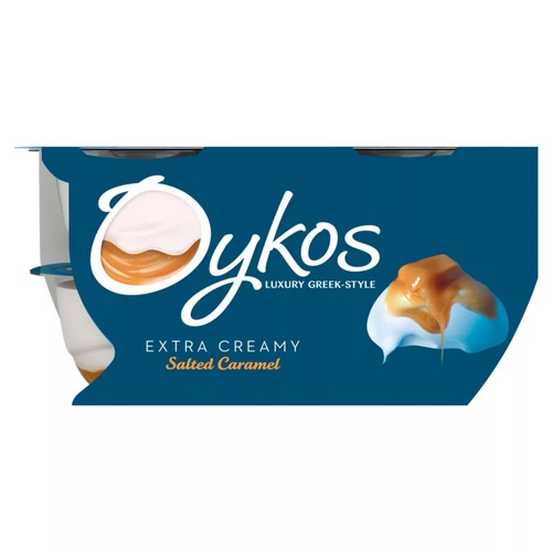 Oykos Salted Caramel Luxury Greek Style Yoghurt Dessert