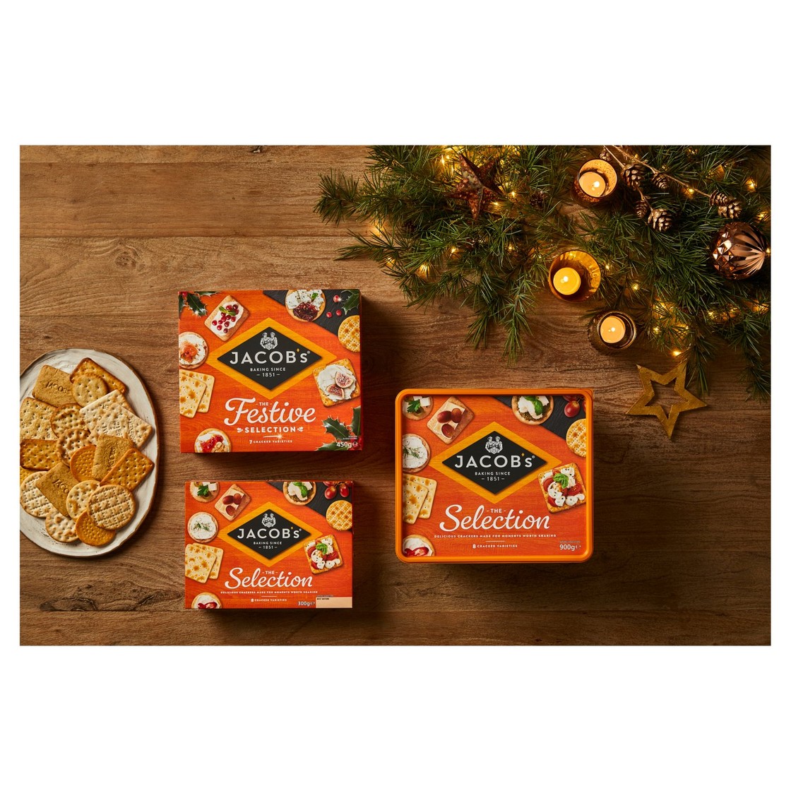 Jacob's Biscuits for Cheese 8 Variety Assortment - Ocado