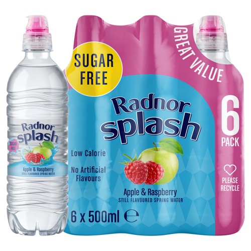 Radnor Splash Apple & Raspberry Flavoured Water