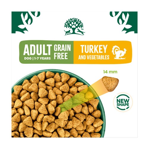 James Wellbeloved Grain Free Adult Dry Dog Food Turkey & Veg