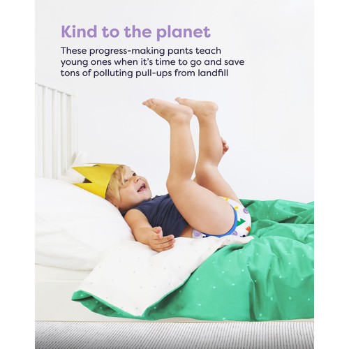 Bambino Mio, Reusable Potty Training Pants, 3 Pack, BOLD, 2-3 years