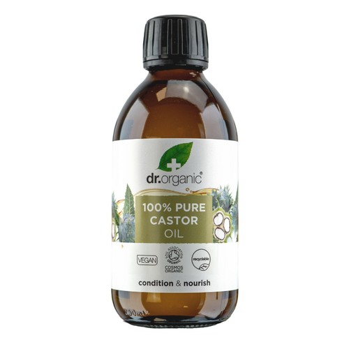 Dr Organic Castor Oil 100% Pure Cold Pressed Oil