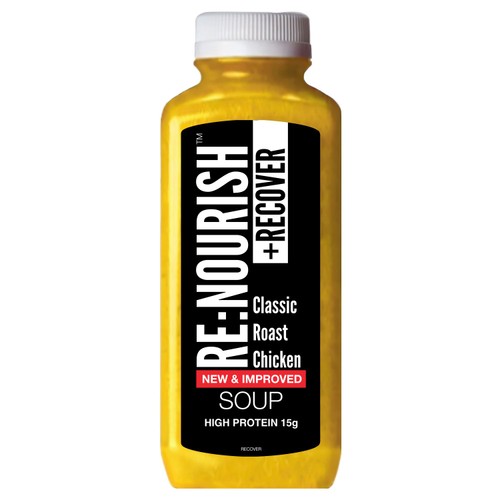RENOURISH Recover Classic Roast Chicken, High Protein Soup
