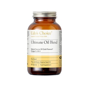 Udo's Choice Omega 3 & 6 Ultimate Oil Blend in Capsules 1000mg 180 Capsules