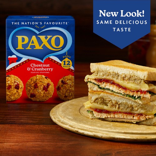 Paxo Cranberry and Chestnut Stuffing