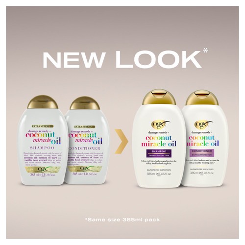 OGX Damage Remedy+ Coconut Oil Extra Strength pH Balanced Conditioner
