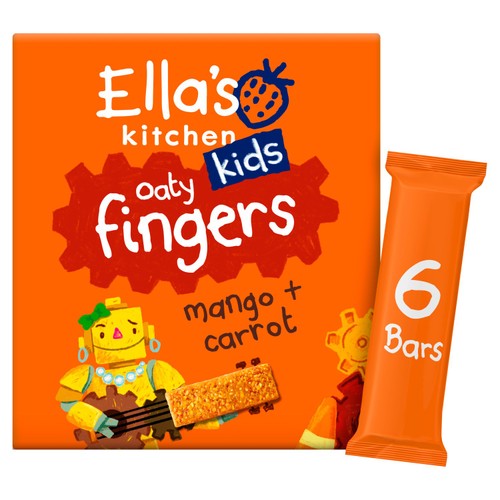 Ella's Kitchen Organic Oaty Bar Carrot & Mango 3 years+