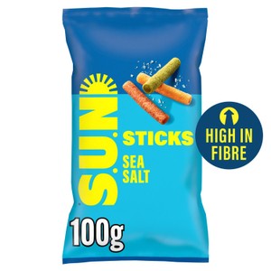 SUN Sea Salt Sticks Sharing Bag Crisps