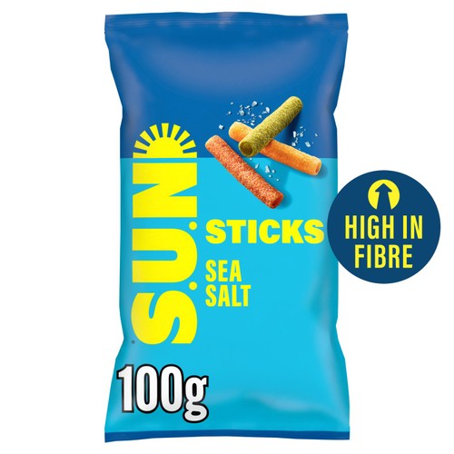 SUN Sea Salt Sticks Sharing Bag Crisps
