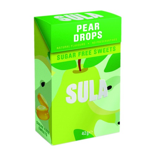 Sula Pear Drop Sugar Free Sweets