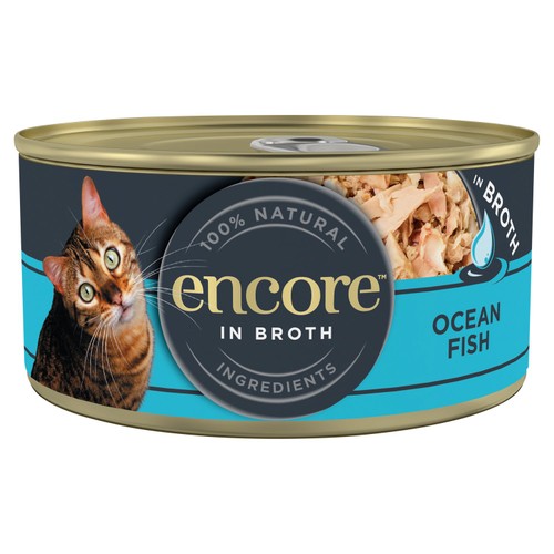 Encore Cat Tin Ocean Fish