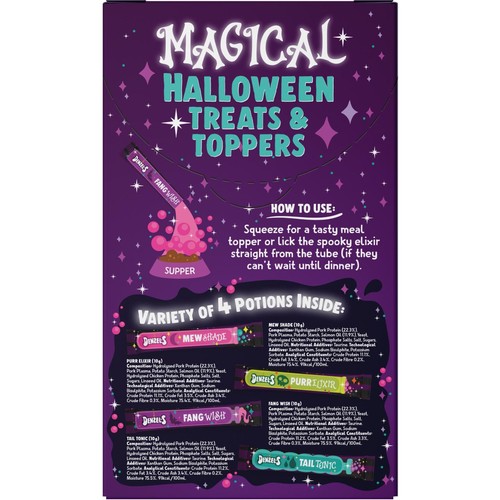 Denzel's Magic Lickies - Halloween Lickable Cat Treats & Toppers