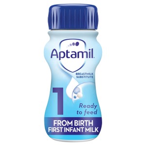 Aptamil Advanced 1 First Baby Milk Formula Liquid Ready to Feed from Birth 200ml