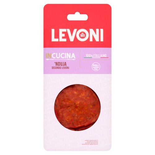 Levoni Nduja Sliced Salami