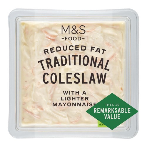 M&S Reduced Fat Traditional Coleslaw