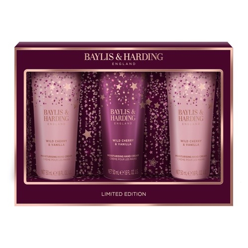 Baylis & Harding Wild Cherry & Vanilla Luxury Hand Treats Gift Set