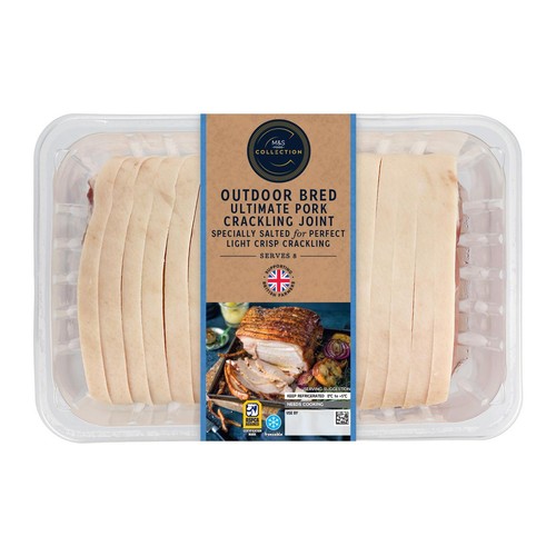 M&S Outdoor Bred Ultimate Pork Crackling Joint