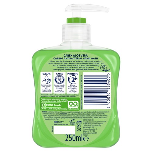 Carex Aloe Vera Antibacterial Handwash