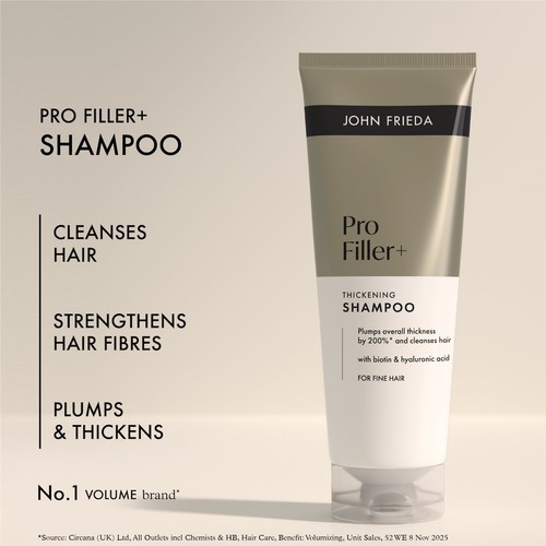 John Frieda PROfiller+ Thickening Shampoo