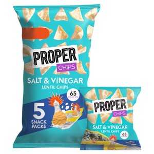 Properchips Salt & Vinegar Lentil Chips