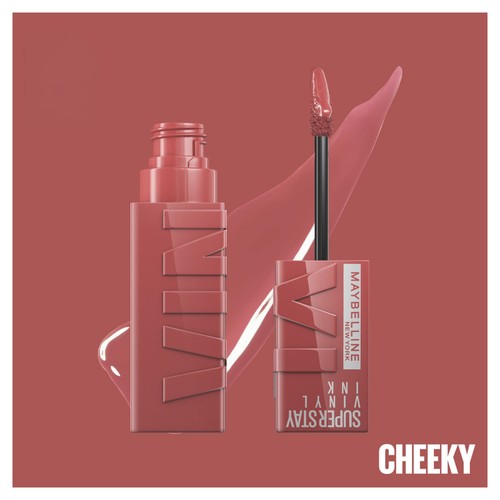 Maybelline SuperStay Vinyl Ink Long Lasting Liquid Lipstick 35 Cheeky