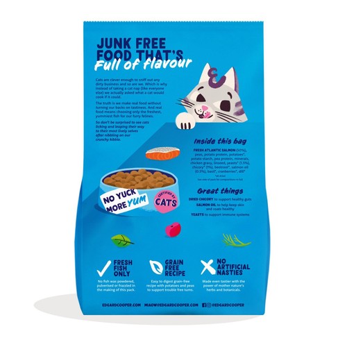 Edgard & Cooper Cat Dry Food Adult Salmon