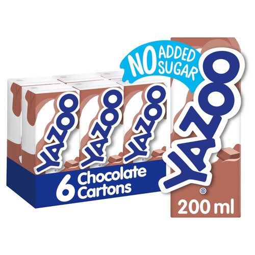 Yazoo Chocolate Milk Drink No Added Sugar