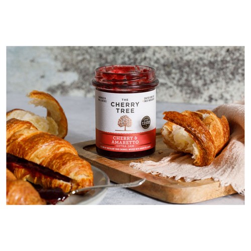 The Cherry Tree Cherry With Amaretto Extra Jam 