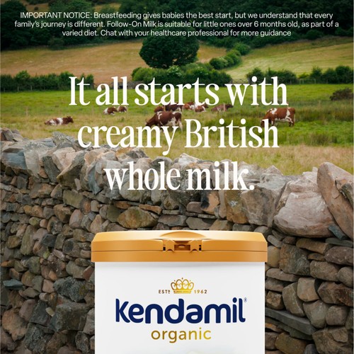 Kendamil Organic 2 Follow-on Milk Powder, 6-12 mths
