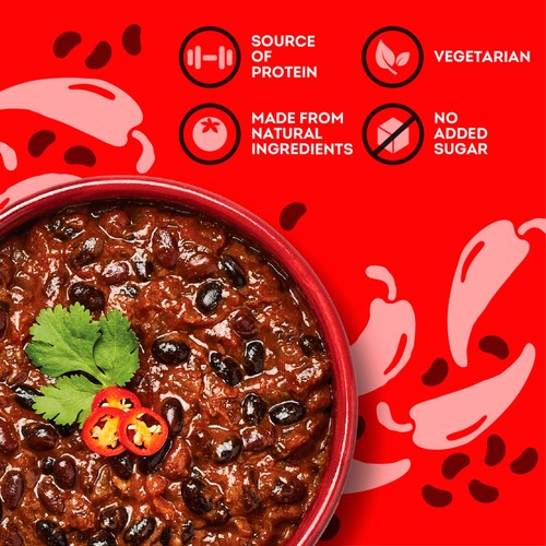 Heinz Chilli Black Beans Family Pack Mexican-Style