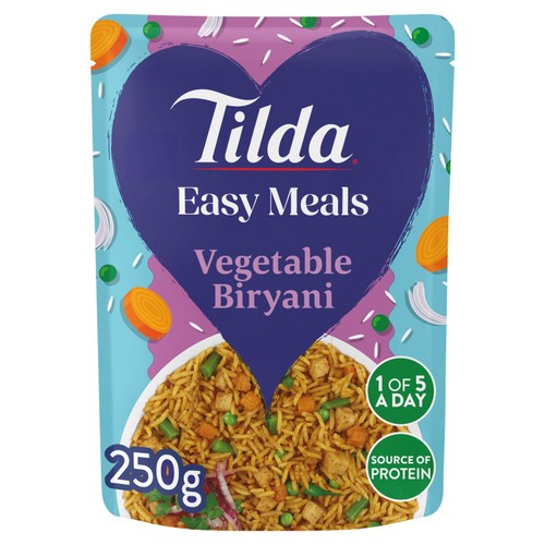 Tilda Easy Meals Vegetable Biryani